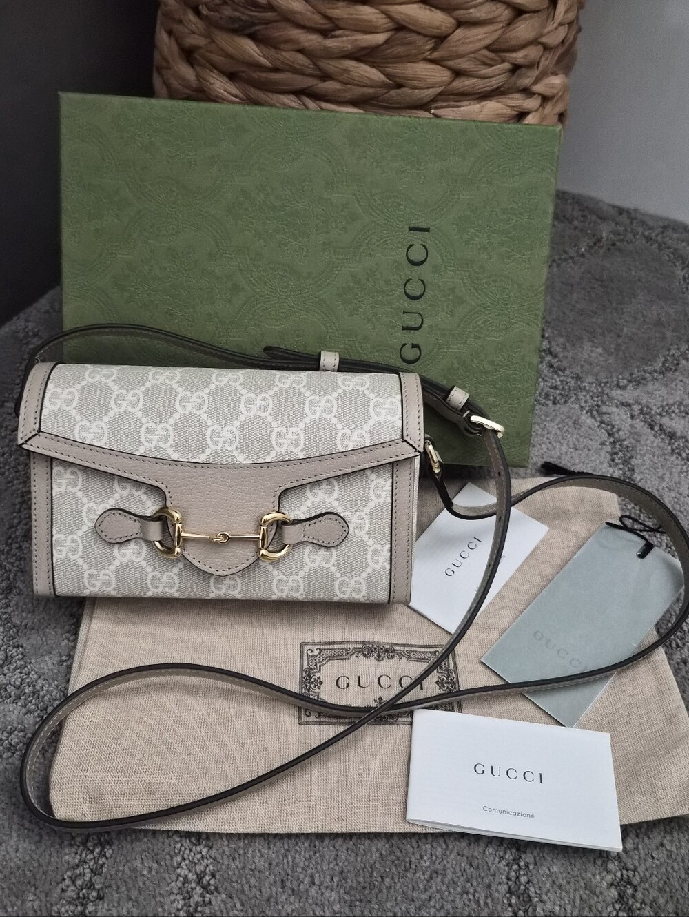 BRAND NEW Gucci Mini Horsebit 1955 Bag